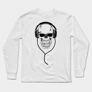 Skull Harmony - Rocking the Afterlife Long Sleeve T-Shirt